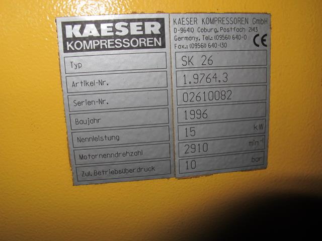 Kaeser compressors sk26 manual